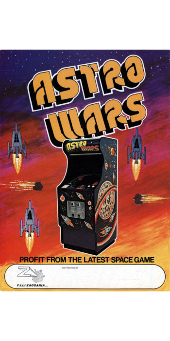 vernimark noleggio videogiochi arcade ASTRO WARS ZACCARIA