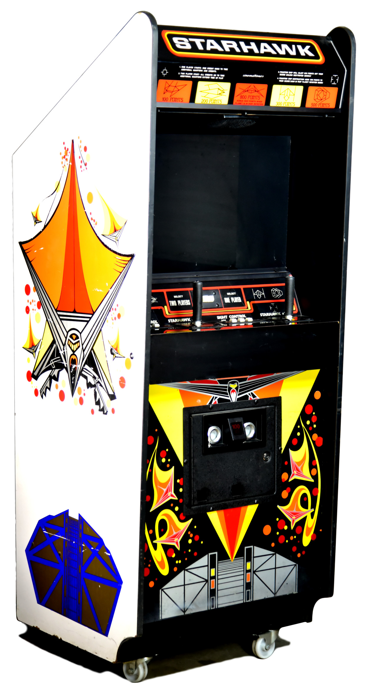 Arcade Starhawk CINEMATRONICS - Vernimark - Noleggio Videogiochi