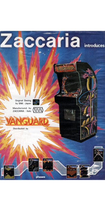 vernimark noleggio videogiochi arcade VANGUARD ZACCARIA SNK