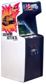 vernimark noleggio videogiochi arcade e flipper - armor attack cinematronics